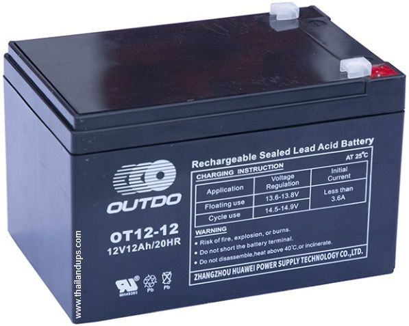 OUTDO  battery 12V12Ah